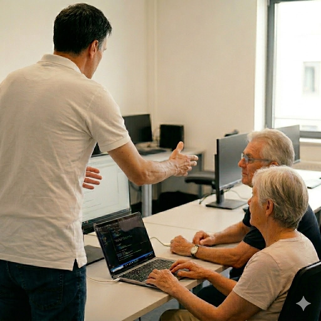 Formation informatique à domicile pour seniors dans la Sarthe